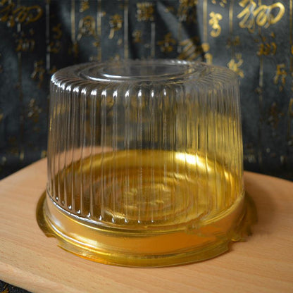 Transparent Round Cake Packaging Box