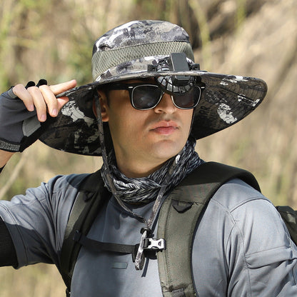 Men's Outdoor Sun Hat Hiking Fishing Climbing