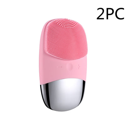 Mini Electric Silicone Facial Cleansing Brush