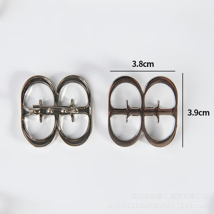 Ins Style Metal Simplicity Brooch