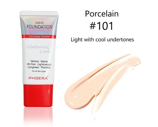 Matte Silky Tube Liquid Foundation