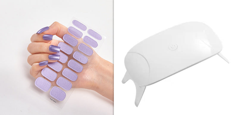 Waterproof Long Lasting Nail Stickers Letter Color