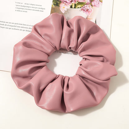 Ponytail New PU Large Intestine Hair Ring
