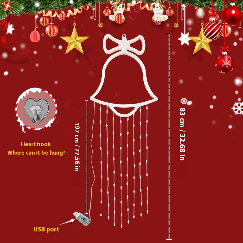 Christmas Bell Lamp, Tree Decoration