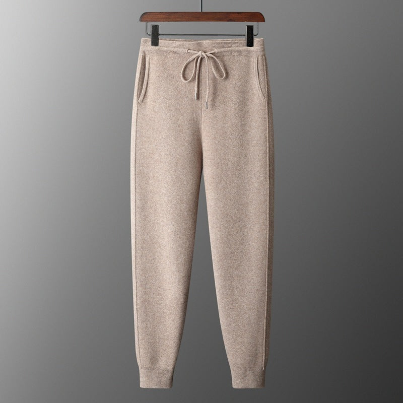 Men's Thick Wool Harem Pants