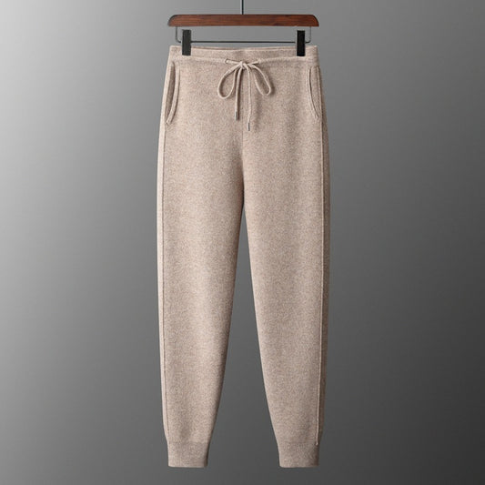 Men's Thick Wool Harem Pants