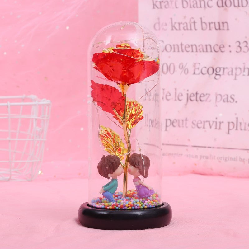 Enchanted Forever Rose LED Christmas Decor