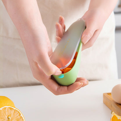 Storage Peeling Knife Potato Cucumber Peeler with Tube