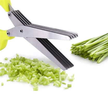 Multifunctional Green Onion Scissors