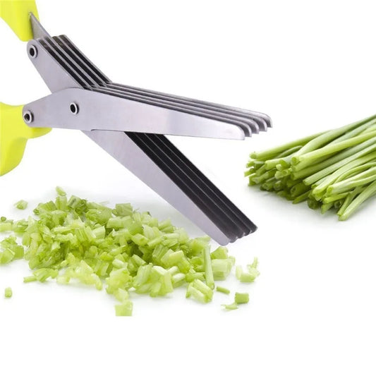 Multifunctional Green Onion Scissors