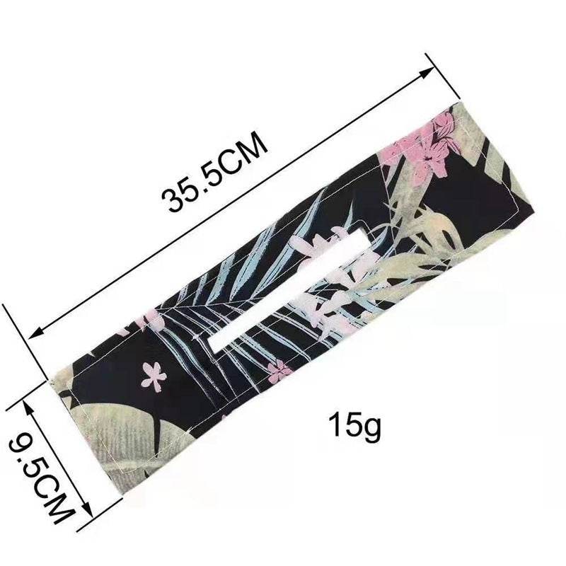 Leopard Knotted Wire Headband Hairpin