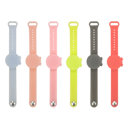 Outdoor Silicone Hand Sanitizer Bracelet Dispenser