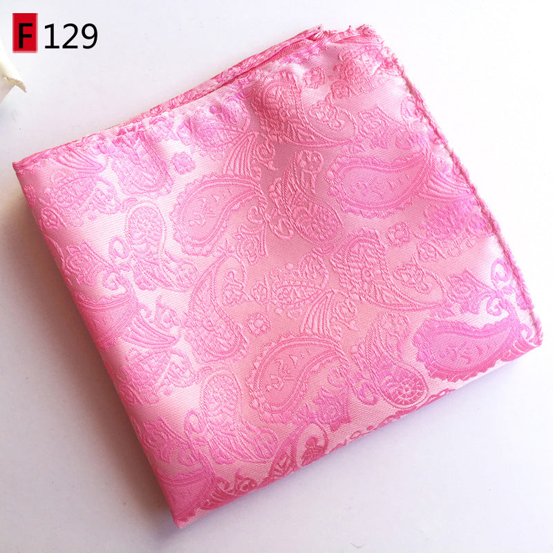 British Business Polyester Yarn Jacquard Small Towel