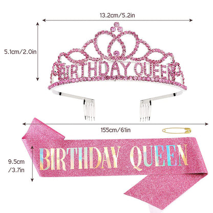 Party Decorative Crown Shoulder Strap