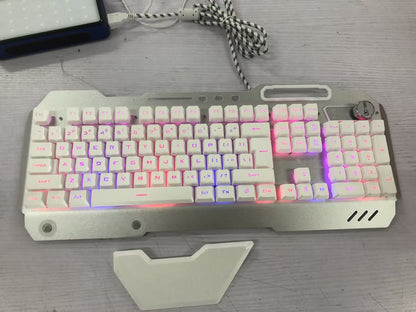Ergonomic RGB Wired Gaming Keyboard