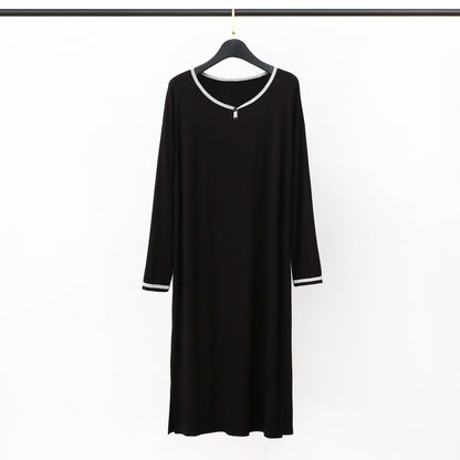 Long Soft Draping Bathrobe Men's Pajamas