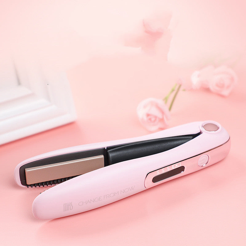Cordless Hair Straightener Travel Straightening & Curling