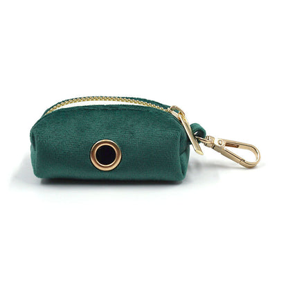 Green Velvet Dog Collar Dog Leash Pet Collar