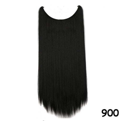S-noilite 20" Invisible Wire Hair Extensions