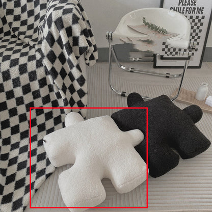 Creative Puzzle Shaped Throw Pillow