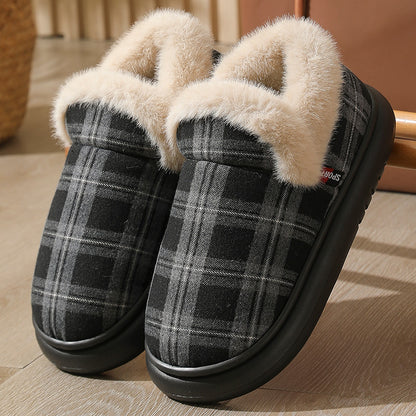 New Ankle Wrap Cotton Shoes Men And Women
