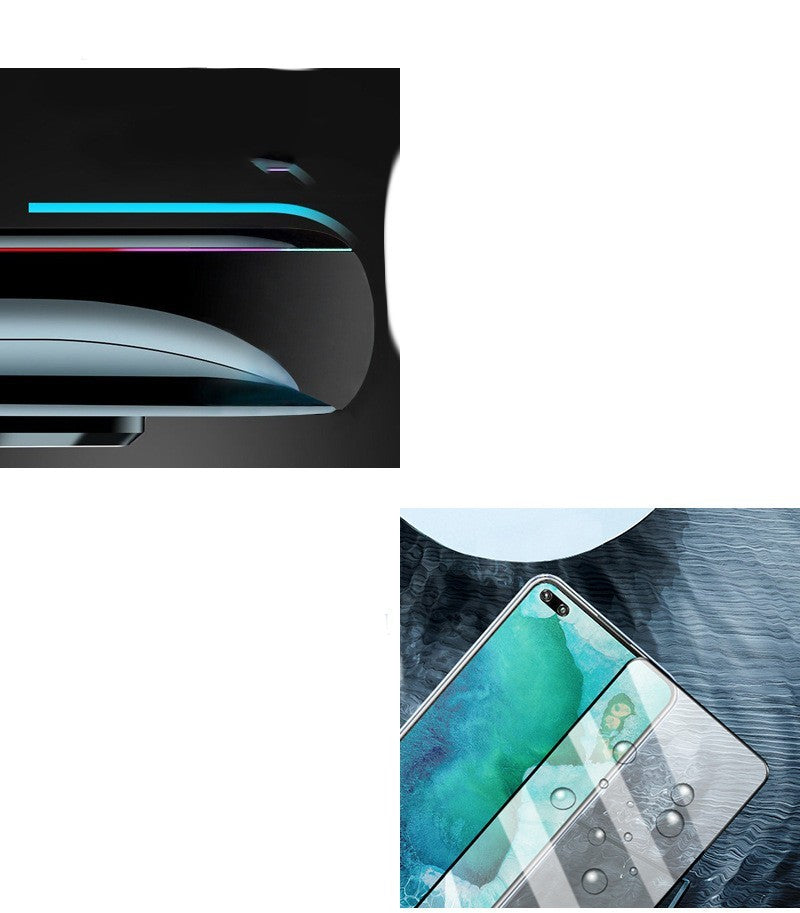 High aluminum tempered glass screen protector for mobile phone