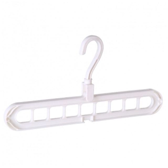 Plastic Clothes Hanger with Storage Hook