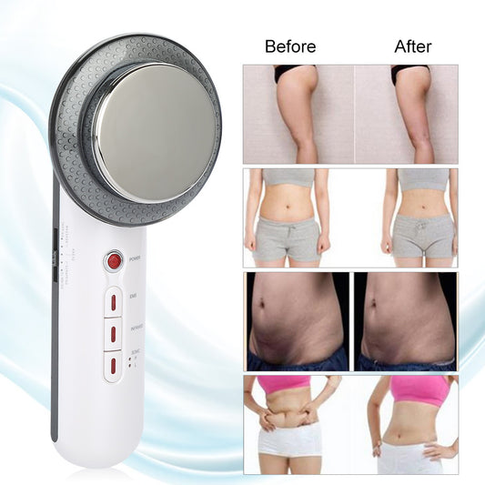 Slimming Ultrasound Body Massager Handheld Beauty Device