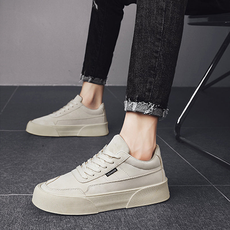 Breathable Lace-up Sneakers for Men