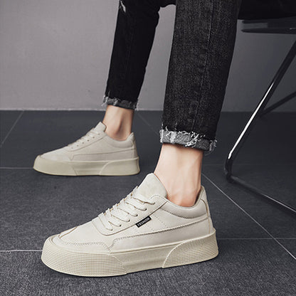 Breathable Lace-up Sneakers for Men