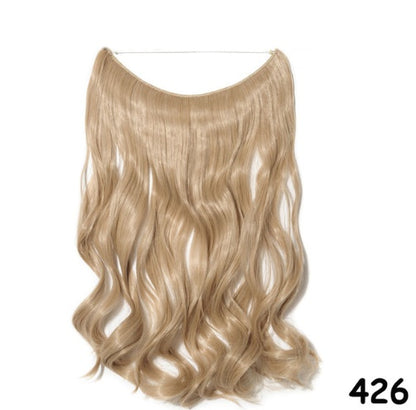 S-noilite 20" Invisible Wire Hair Extensions