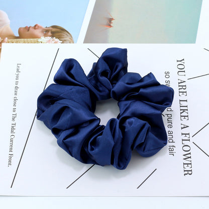 Bright Color Satin Large Intestine Circle Headdress