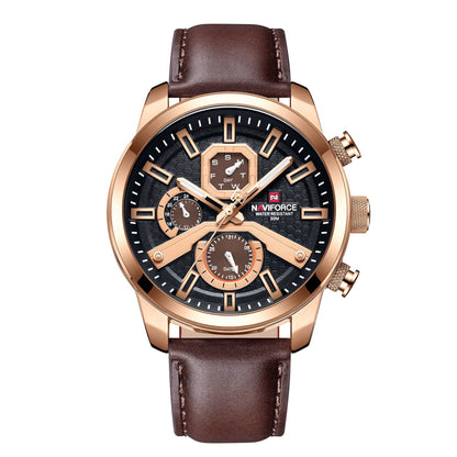 Fashion Luminous Waterproof Large Dial Watch