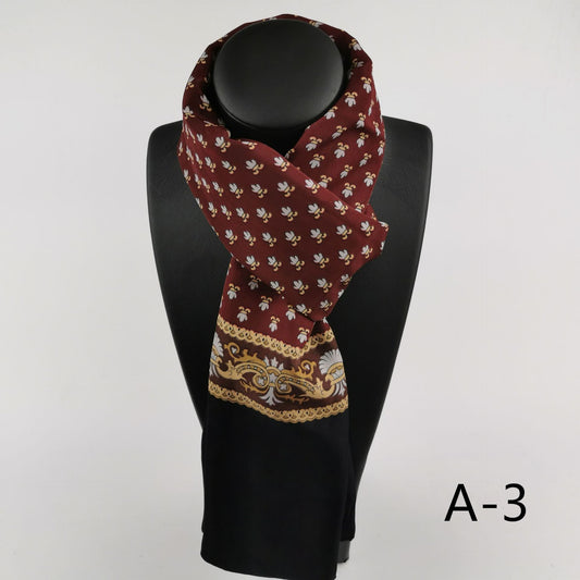 Men's Double Layer Cashmere Washed Warm Scarf