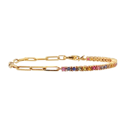 S925 Micro-inlaid Diamond Tennis Chain Bracelet