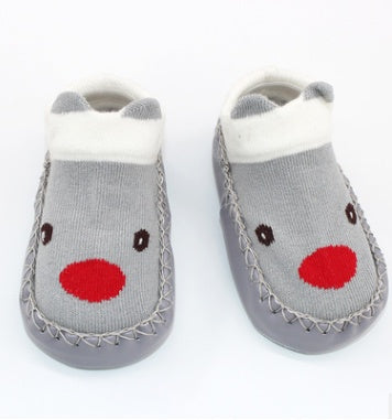 Cartoon baby non-slip shoes