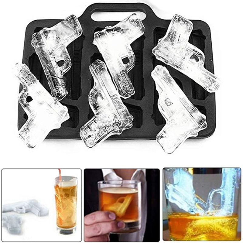 3D Skull Silicone Mold for Ice, Soap, and Chocolate