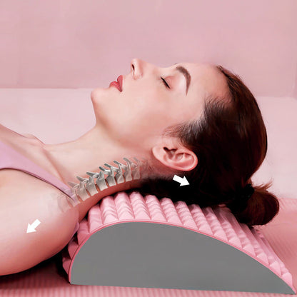 Back Stretcher Pillow Neck Lumbar Massager