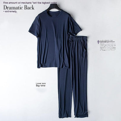 Short-sleeved T-shirt Loose Trousers Summer Suit