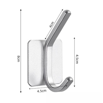 Self-Adhesive Stainless Steel Towel Hook