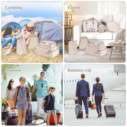 8-Piece Luggage Divider Travel Storage Packing Cubes