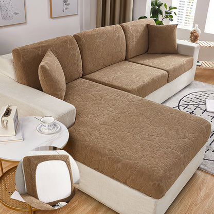 Solid Color Stretch Sofa Cover
