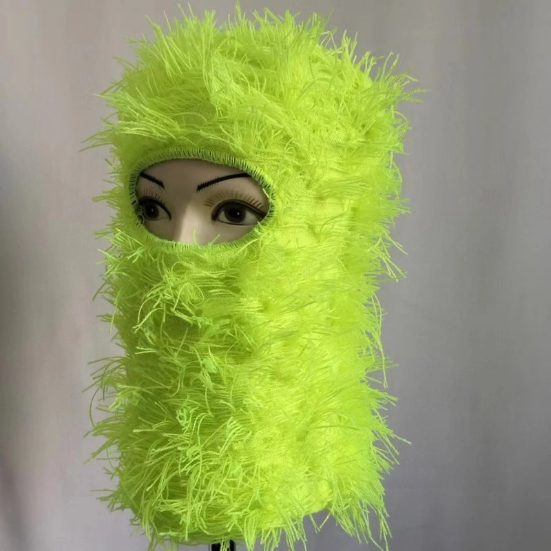 Camouflage Knitted Wool Hat for Men and Women