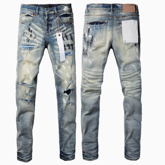 European American Street Retro Hip-hop Jeans