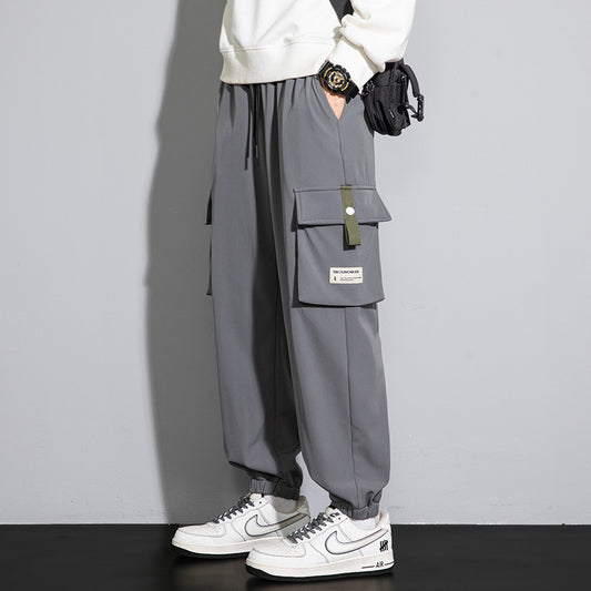 Plus Size Men's Loose Tapered Workwear Pants