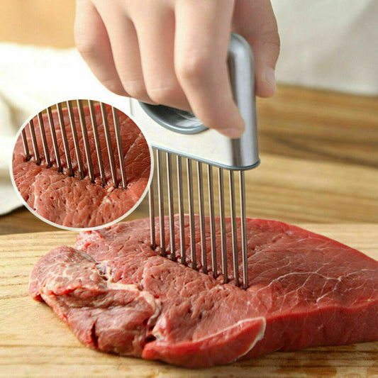 Stainless Steel Onion and Tomato Holder Slicer