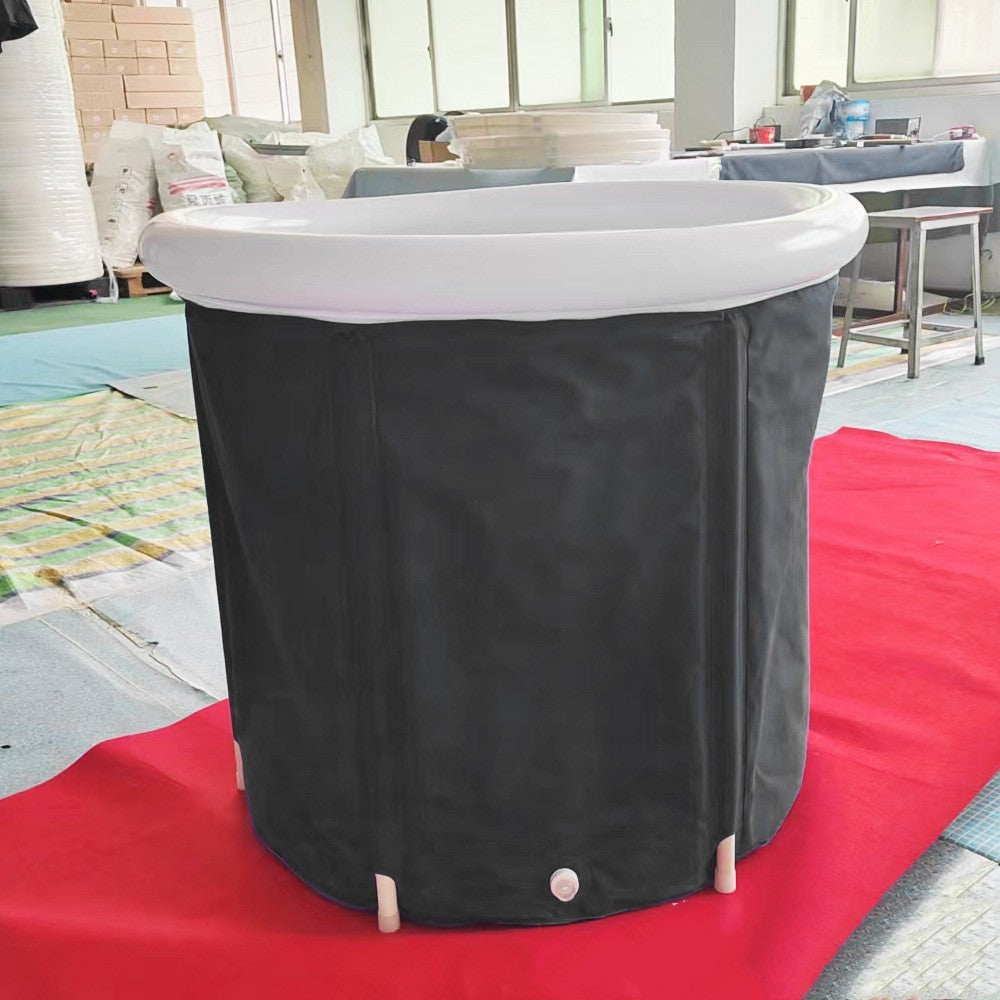 Portable Inflatable Ice Bath Tub Foldable PVC for Recovery