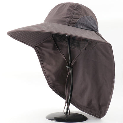 Men's Women's Outdoor Sun Protection Ventilation Cap