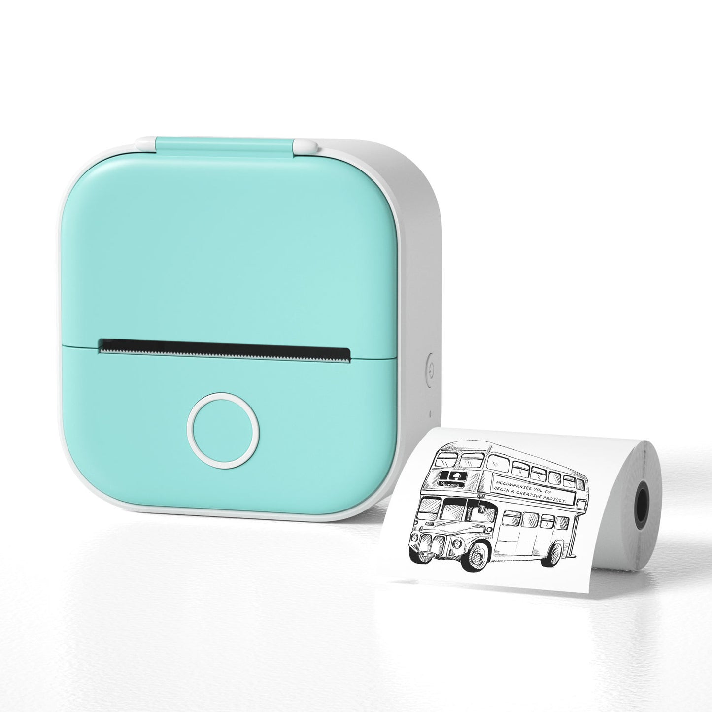 Mini Portable Thermal Label Printer - Ideal for Students and Price Tags