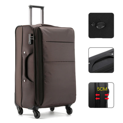 Oxford Bra Business Luggage: Large Capacity with Password Security